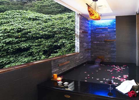 ゴールデン ホット スプリング ホテル客室専用風呂画像