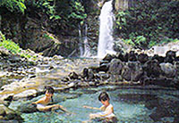 大滝温泉 露天風呂 大滝温泉 滝見露天風呂画像