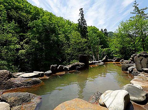 稲住温泉 露天風呂 稲住温泉 露天風呂画像