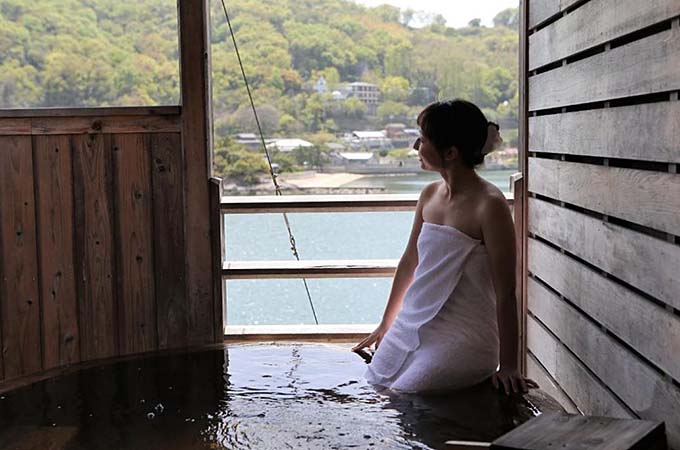 しょうどしま温泉 ベイリゾートホテル小豆島 貸切露天風呂画像