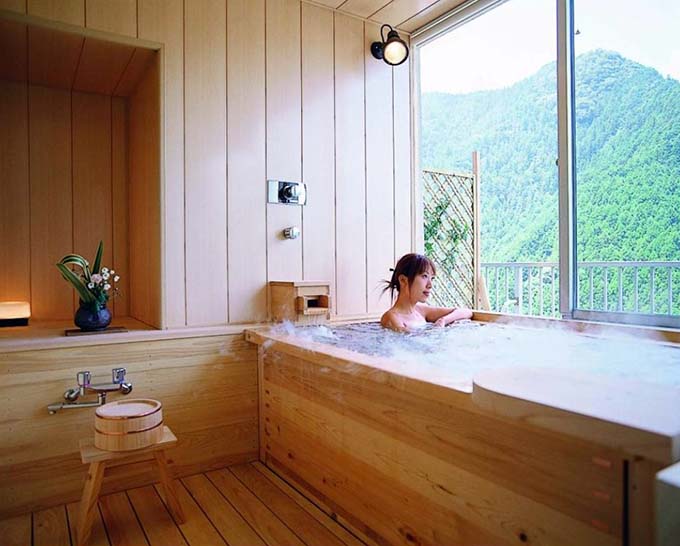 火の谷温泉 美杉リゾート 客室専用風呂画像