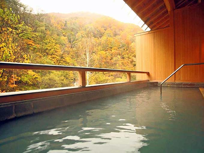 五色温泉 五色の湯旅館 露天風呂画像