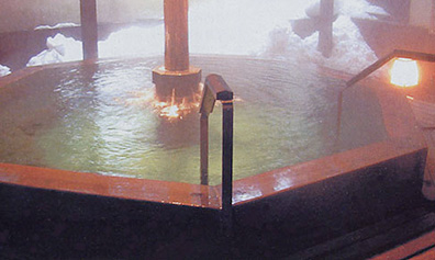 源泉湯の宿かいり露天風呂画像