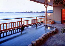 ホテルリステル浜名湖露天風呂画像