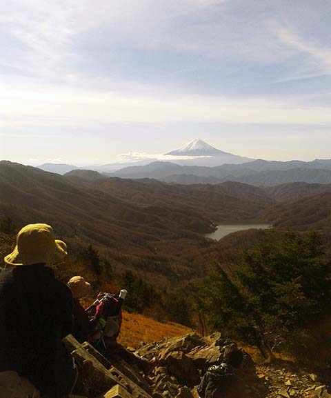 大菩薩峠富士山眺望画像